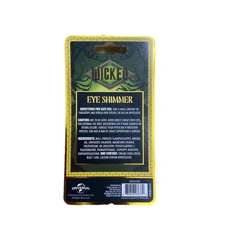 *NEW* Wicked For Good Elphaba Eye Shimmer,‎ Crayon, & Watermelon Scented Lip Oil